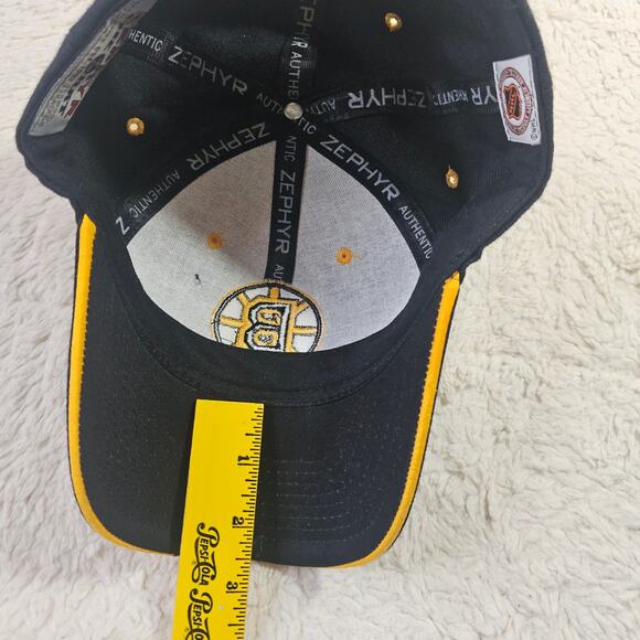 Boston Bruins Vintage Zephyr Wool Blend Embroidered logo. MadeInKorea Adjustable - Picture 15 of 16
